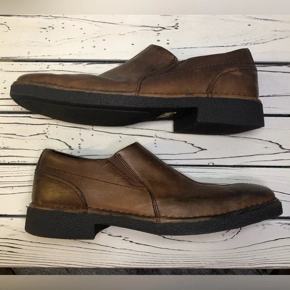 RJ Colt Finnley Distressed Leather Slip On Loafer Mens Size 10M - Picture 6 of 15